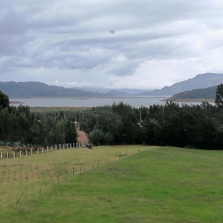 Cabañas el mirador del tomine Guatavita Exterior foto