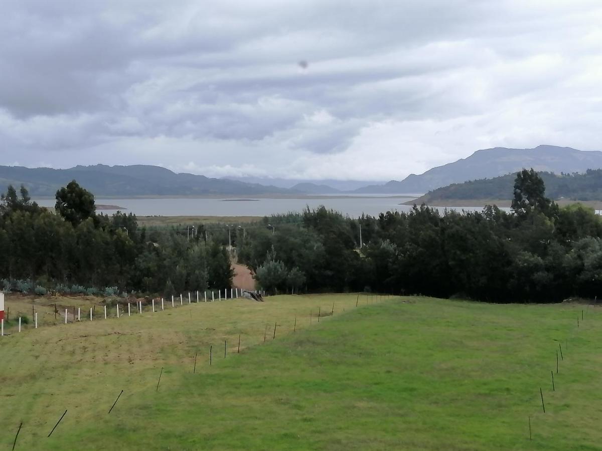 Cabañas el mirador del tomine Guatavita Exterior foto