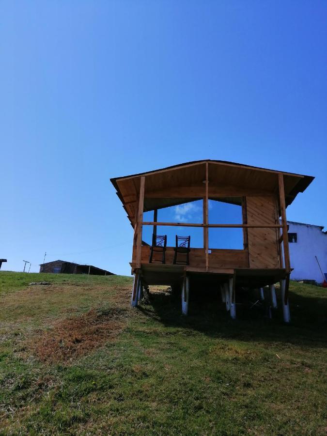 Cabañas el mirador del tomine Guatavita Exterior foto