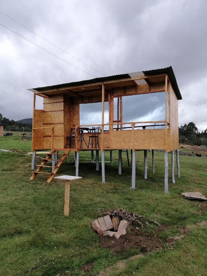 Cabañas el mirador del tomine Guatavita Exterior foto